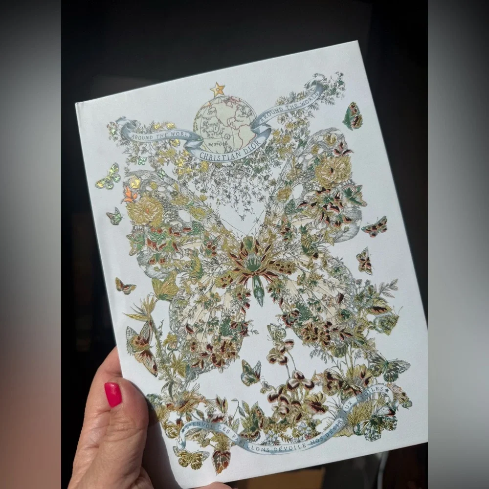 Dior Around the World Notebook Journal Limited Edition Butterfly Garden